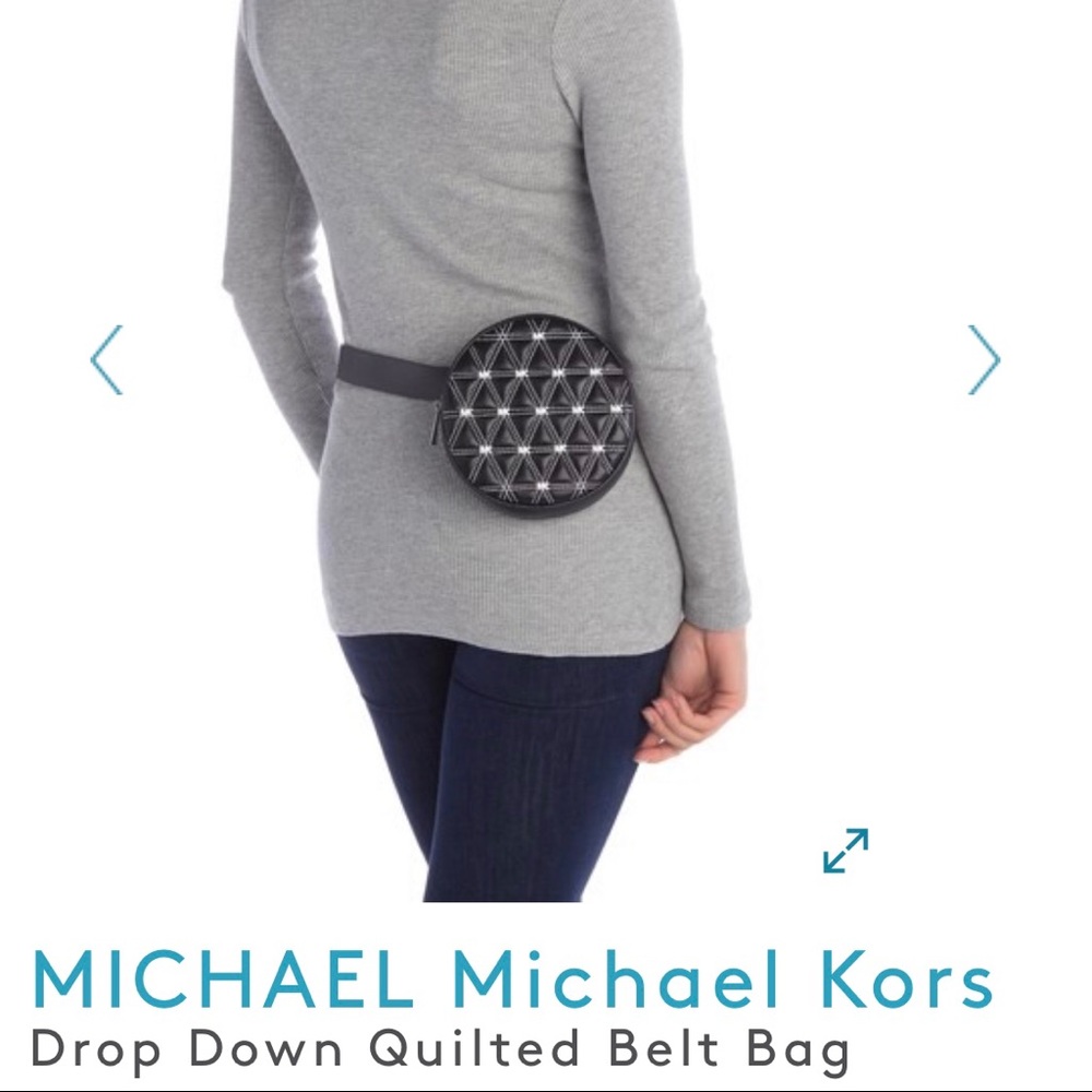 Michael Michael Kors quilted belted bag